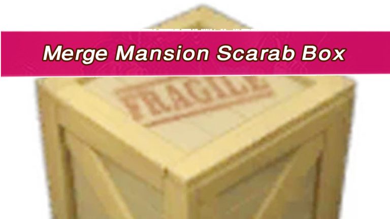 Merge Mansion Scarab Box