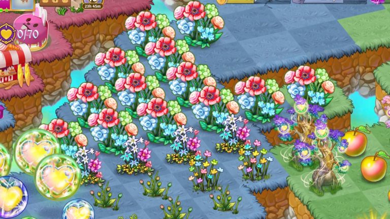 Prism Flowers in Merge Dragons